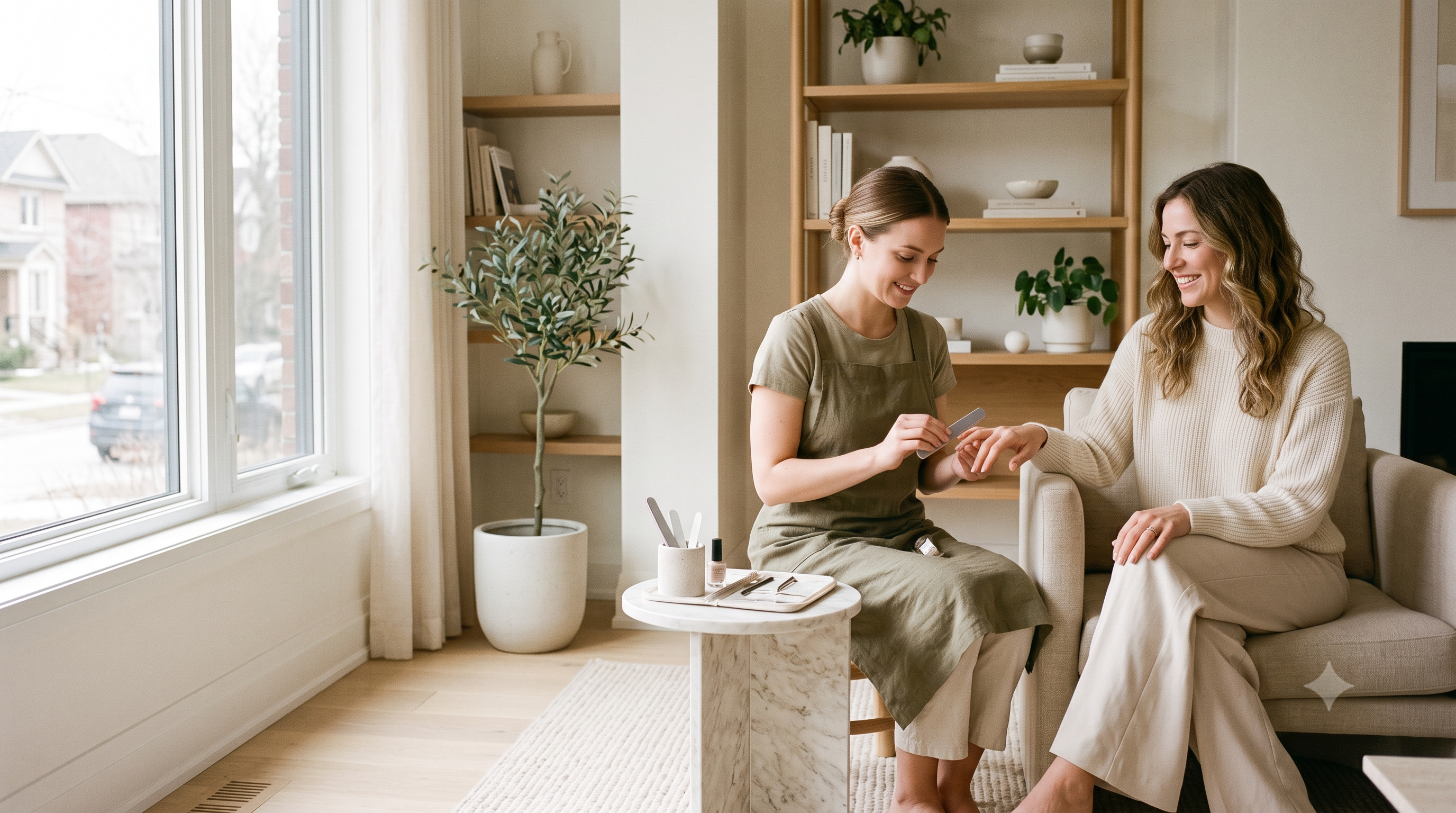 Beauty and wellness services at home or at a provider's location